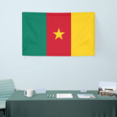 Vlag van Kameroen Spandoek (Beurs)