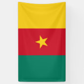 Vlag van Kameroen Spandoek (Verticaal)