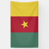 Vlag van Kameroen Spandoek (Verticaal)
