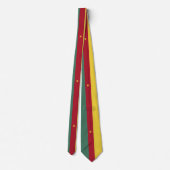 Vlag van Kameroen Stropdas (Achterkant)