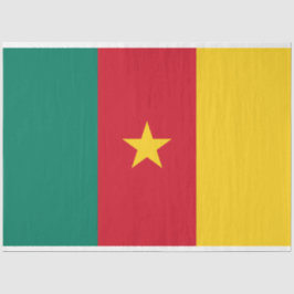 Vlag van Kameroen Tissuepapier