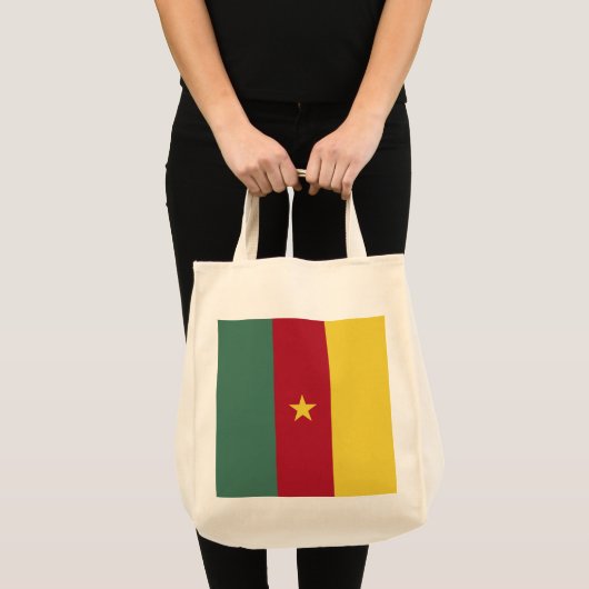 Vlag van Kameroen Tote Bag (Voorkant (product))