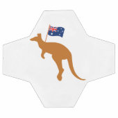 vlag van kangaroo australia voetbal (Enkel)