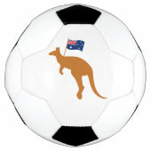 vlag van kangaroo australia voetbal (Voorkant)