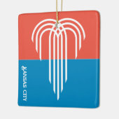 Vlag van Kansas City (2023), Missouri Keramisch Ornament (Links)
