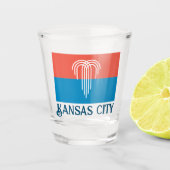 Vlag van Kansas City (2023), Missouri Shot Glas (Voorkant)