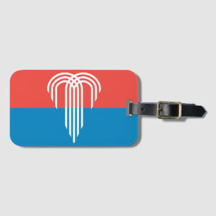 Vlag van Kansas City, Missouri Bagagelabel