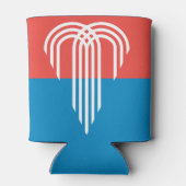 Vlag van Kansas City, Missouri Blikjeskoeler (Achterkant)