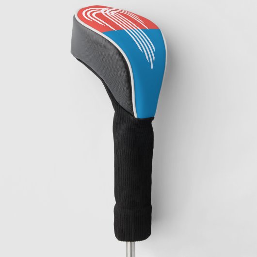 Vlag van Kansas City, Missouri Golfheadcover (Schuin)
