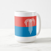 Vlag van Kansas City, Missouri Koffiemok (Voorkant rechts)