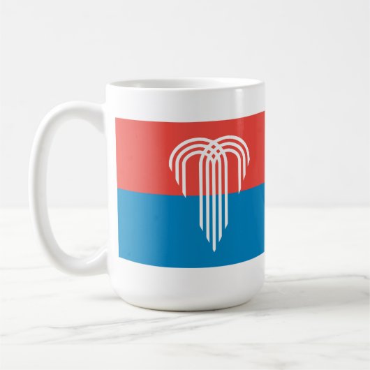 Vlag van Kansas City, Missouri Koffiemok (Links)