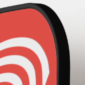 Vlag van Kansas City, Missouri Pickleball Paddle (Links Detail)