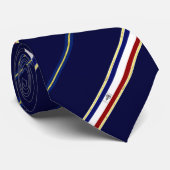 vlag van Kansas City stripes Stropdas (Opgerold)