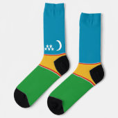 Vlag van Karakalpakkistan Sokken (Links)