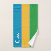Vlag van Karakalpakstan Bad Handdoek (Handdoek)