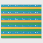 Vlag van Karakalpakstan Cadeaupapier (Vlak)