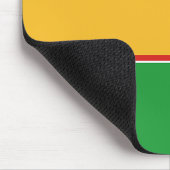 Vlag van Karakalpakstan Muismat (Hoek)