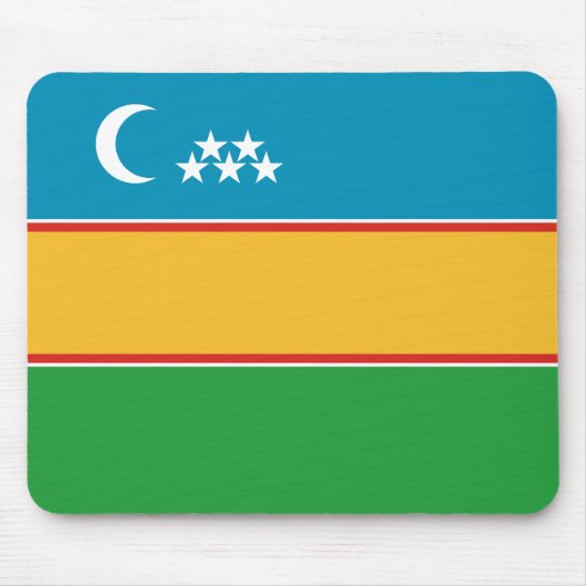 Vlag van Karakalpakstan Muismat (Voorkant)
