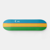 Vlag van Karakalpakstan Persoonlijk Skateboard (Horizontaal)