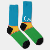 Vlag van Karakalpakstan Sokken (Rechts)
