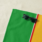 Vlag van Karakalpakstan Strandlaken (In situ)