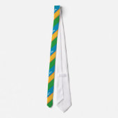 Vlag van Karakalpakstan Stropdas (Achterkant)