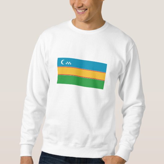 Vlag van Karakalpakstan Trui (Voorkant)