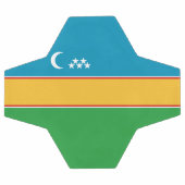 Vlag van Karakalpakstan Voetbal (Enkel)
