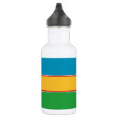 Vlag van Karakalpakstan Waterfles (Rechts)
