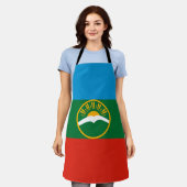 Vlag van Karatsjaj-Tsjerkessië Schort (Gedragen)
