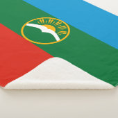 Vlag van Karatsjaj-Tsjerkessië Sherpa Deken (3/4)