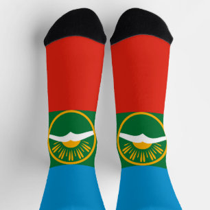 Vlag van Karatsjaj-Tsjerkessië Sokken