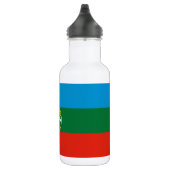 Vlag van Karatsjaj-Tsjerkessië Waterfles (Rechts)