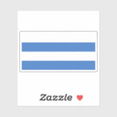 Vlag van Kärdla, Estland Sticker (Vel)