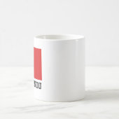 Vlag van Kathmandu, Nepal Koffiemok (Center)