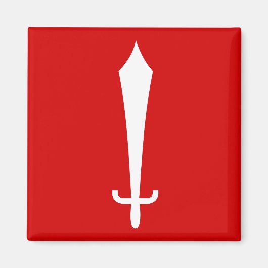 Vlag van Kathmandu, Nepal Magnet (Voorkant)