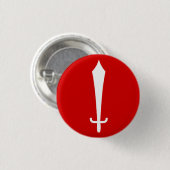 Vlag van Kathmandu, Nepal Ronde Button 3,2 Cm (Voorkant /achterkant)