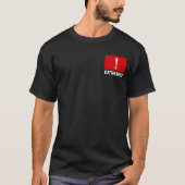 Vlag van Kathmandu, Nepal T-shirt (Voorkant)