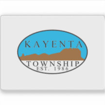 Vlag van Kayenta, Arizona, Verenigde Staten