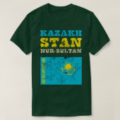 Vlag van Kazachstan 1 T-shirt (Design voorkant)