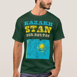 Vlag van Kazachstan 1 T-shirt
