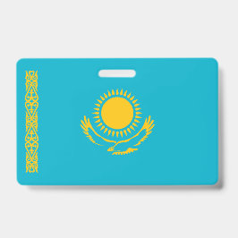 vlag van Kazachstan Badge