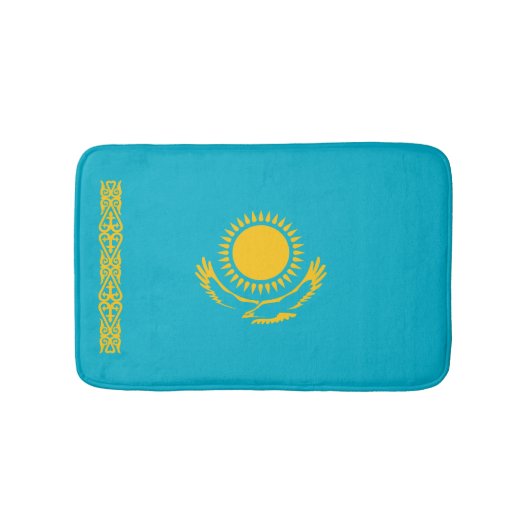 vlag van Kazachstan Badmat (Voorkant)