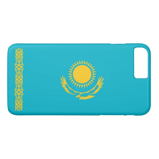 Vlag van Kazachstan Case-Mate iPhone Case (Achterkant (Horizontaal))