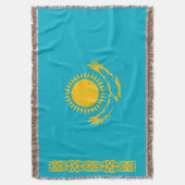 vlag van Kazachstan Deken (Voorkant Verticaal)