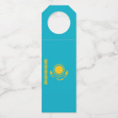 vlag van Kazachstan Flessenhanger (Achterkant)