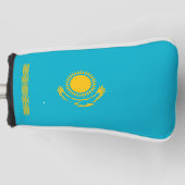 vlag van Kazachstan Golfheadcover (Voorkant)