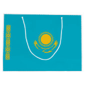 Vlag van Kazachstan Groot Cadeauzakje (Achterkant)