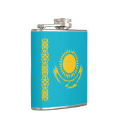 vlag van Kazachstan Heupfles (Rechts)