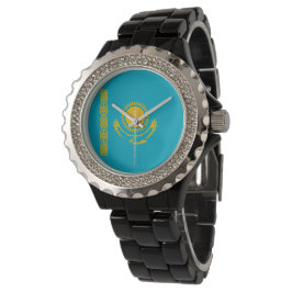 vlag van Kazachstan Horloge